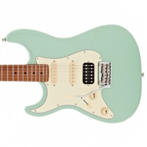 Jet Guitars JS-400 SFG LH Roasted Maple HSS, Left-Handed - Sea Foam Green